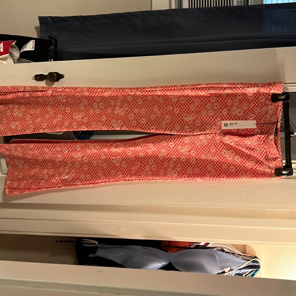 Soft stretchy polyester pants